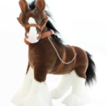 Bocchetta - Rimsky Clydesdale Horse Plush Toy 30cm