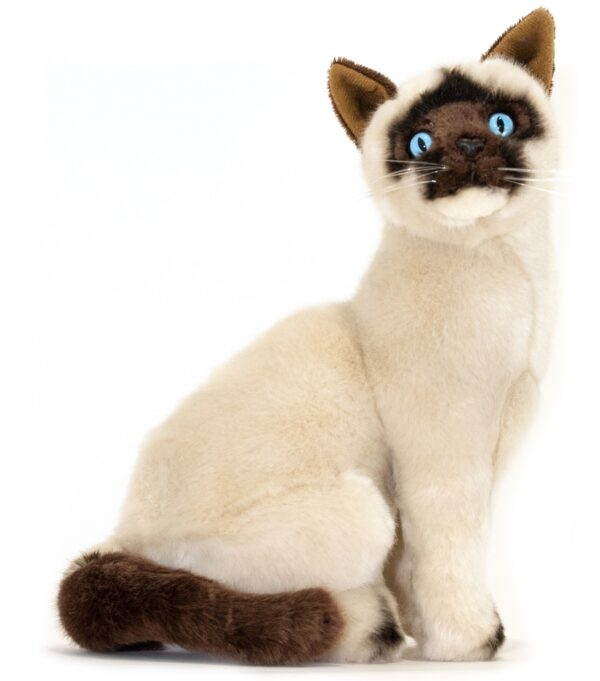 Bocchetta - Noodles Siamese Cat Sitting Plush Toy 26cm