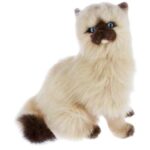 Bocchetta - Toffee Himalayan Cat Sitting Plush Toy 27cm