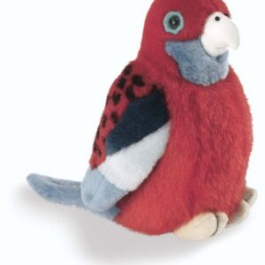 Wild Republic - Crimson Rosella Plush Toy with Sound 15cm